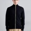 PAUL SMITH CARDIGAN ZIP THRU - Cardigan - Blue