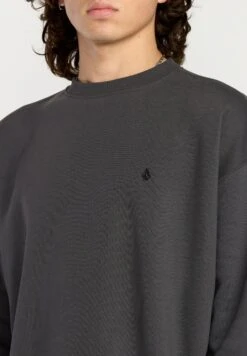 Volcom SINGLE STONE CREW - Sweatshirt - Asphalt Black -Zalando UK-Outlet 00ec674db3564194b5b1fd707dfef029