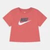 Nike Sportswear Tee Crop Futura - Print T-Shirt - Pink Salt
