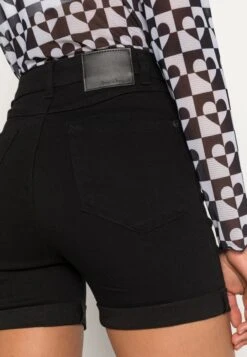 Denim Project Denim Shorts - Black -Zalando UK-Outlet 0273b7f507764625ba1add3c369f0c79