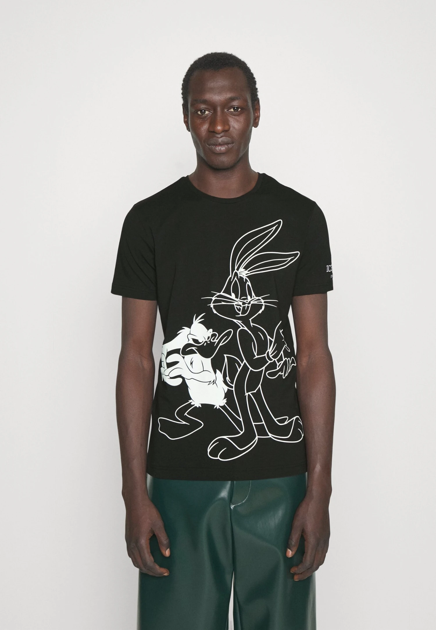 Iceberg Print T-Shirt - Nero 1 Iceberg Print T-Shirt - Nero