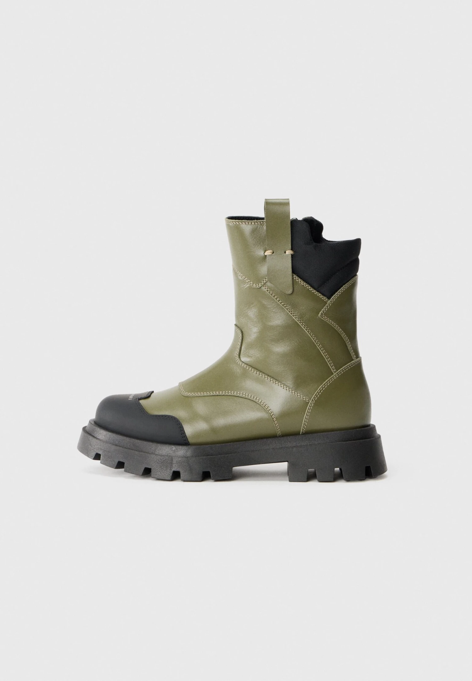 Marni UNISEX - Boots - Black/olive Green 1 Marni UNISEX - Boots - Black/olive Green