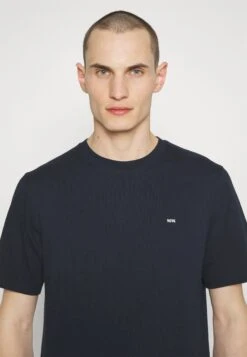 Wood Wood Sami Classic - Basic T-Shirt - Navy -Zalando UK-Outlet 0356495698cc4c0da243cb694fc5bb68