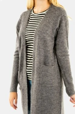 ICHI Kamara - Cardigan - Grey 7 ICHI Kamara - Cardigan - Grey -Zalando UK-Outlet 037b6a4d3699441aa2d16aa7be976a6c
