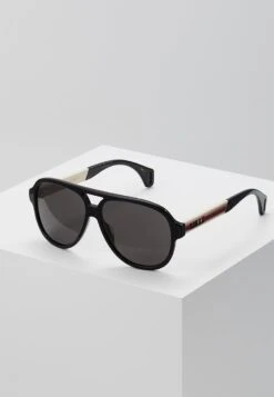 Gucci Sunglasses - Black/White/Grey
