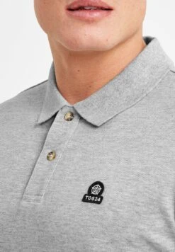 Aketon - Polo Shirt - Light Grey Marl -Zalando UK-Outlet 03bf48cb581d4e169c56baca4b0e969f