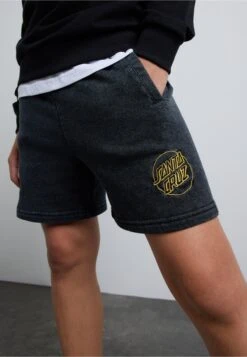 Santa Cruz Youth 50Th Opus Dot Unisex - Shorts - Black Acid Wash