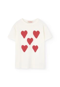 ROOSTER UNISEX - Print T-shirt - Raw White -Zalando UK-Outlet 04319aad9e894f6786a2f040c6a70933