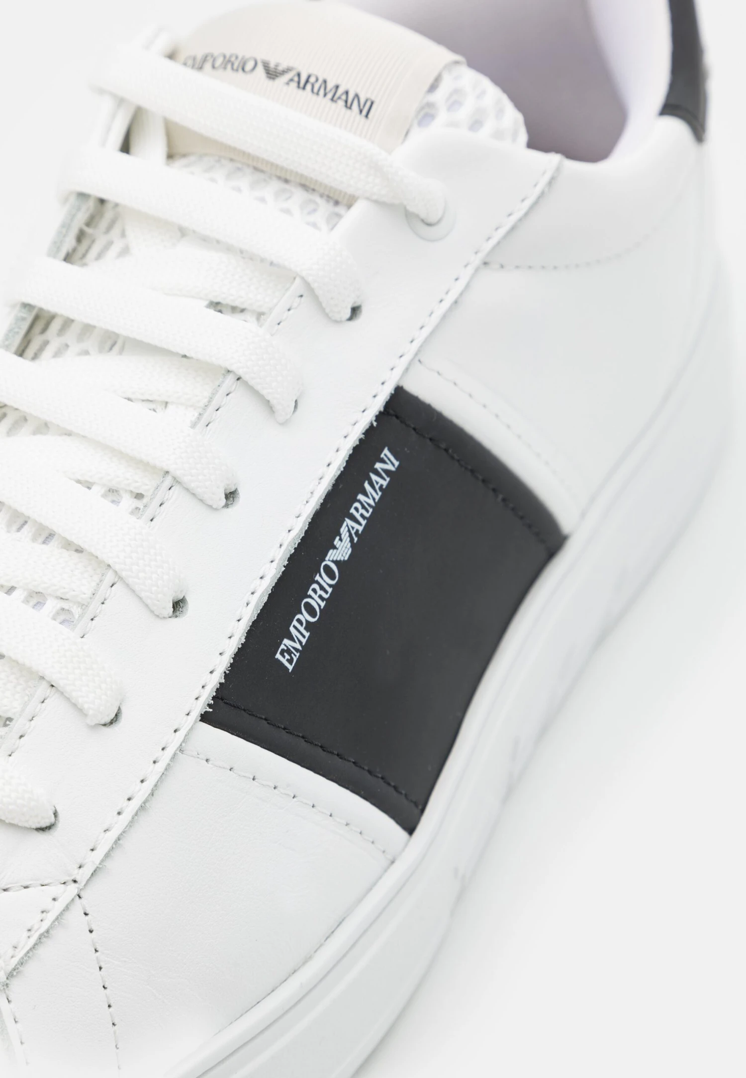 Emporio Armani Zar - Trainers - White/Black 6 Emporio Armani Zar - Trainers - White/Black - Image 6