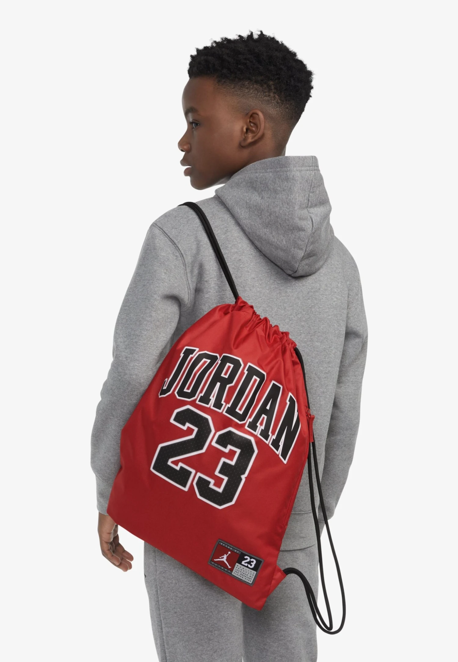 Jordan JAN GYM SACK UNISEX - Drawstring Sports Bag - Gym Red 4 Jordan JAN GYM SACK UNISEX - Drawstring Sports Bag - Gym Red - Image 4