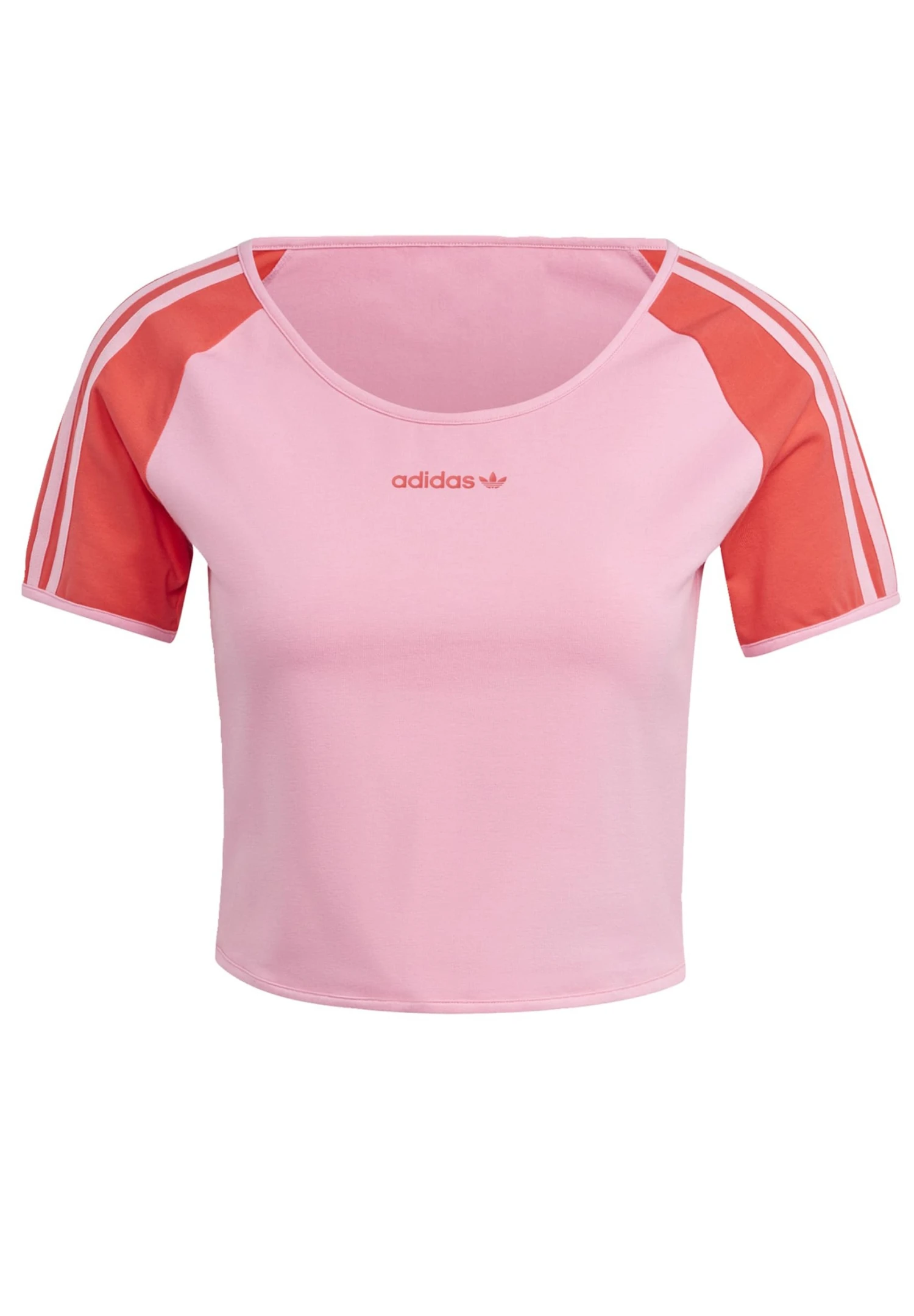 Adidas Originals Short - Print T-Shirt - Semi Pink Glow/Real Coral 7 Adidas Originals Short - Print T-Shirt - Semi Pink Glow/Real Coral - Image 7