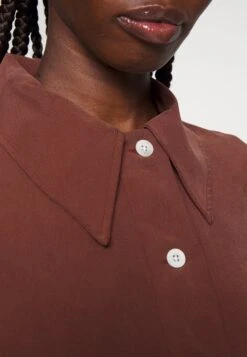 Libertine-Libertine Mercy - Button-Down Blouse - Chocolate -Zalando UK-Outlet 05ca17917a7d4940a65d71a750de86dc