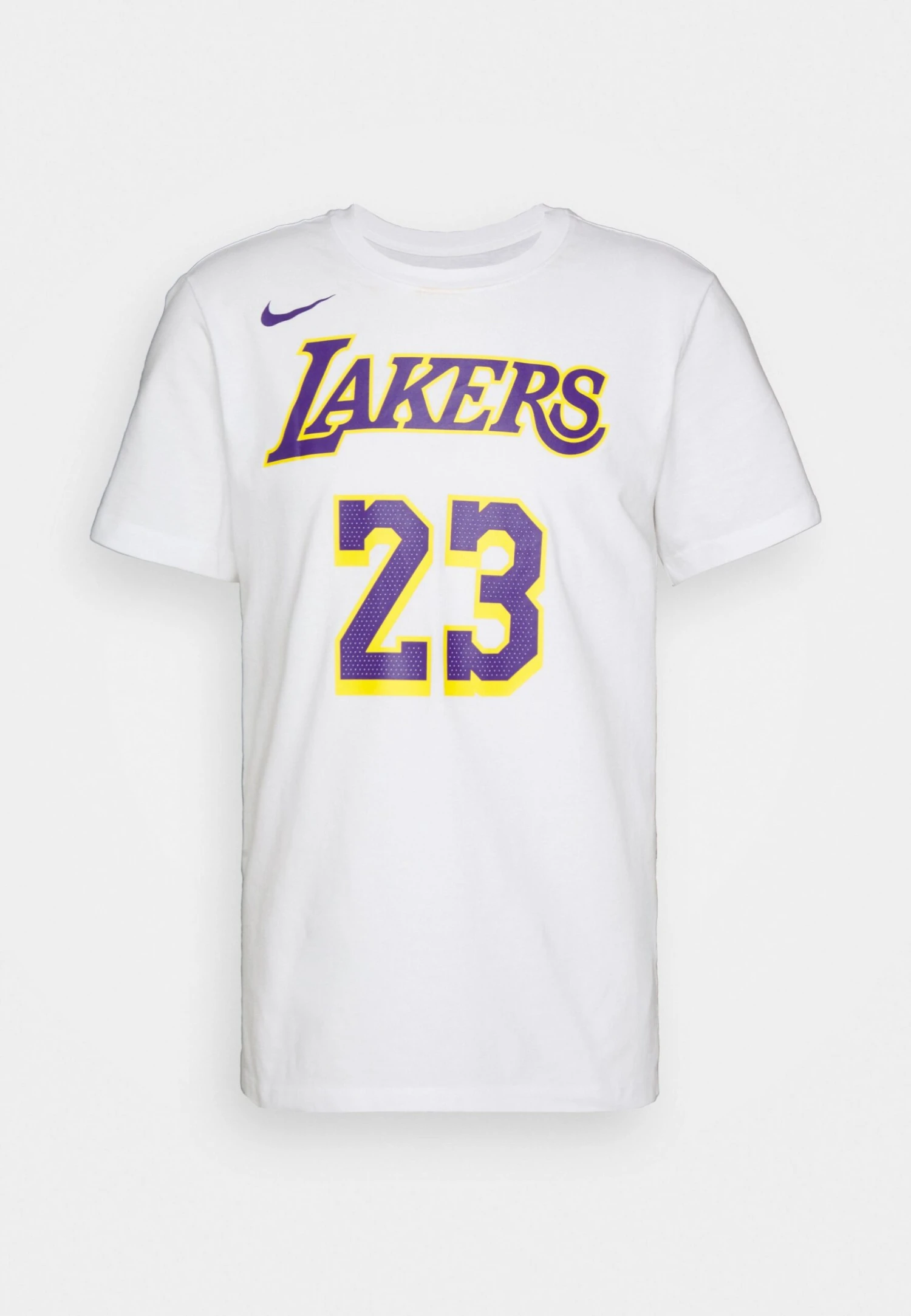 Nike Performance NBA LOS ANGELES LAKERS LEBRON JAMES TEE - Club Wear - White 7 Nike Performance NBA LOS ANGELES LAKERS LEBRON JAMES TEE - Club Wear - White - Image 7