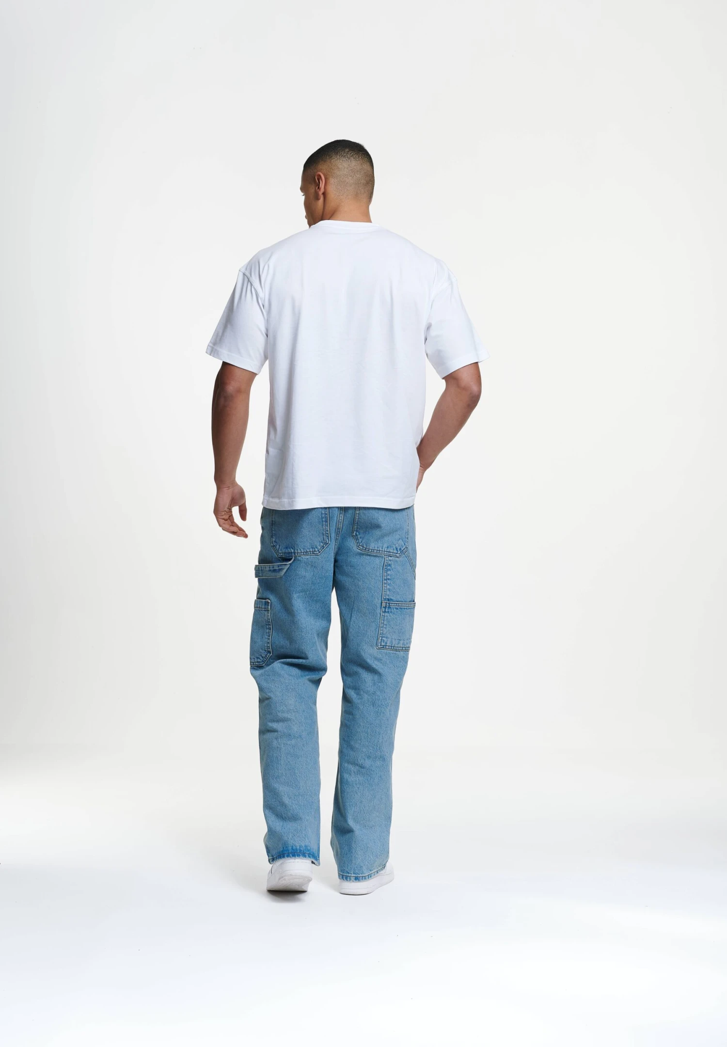 ELADAN WORKER BAGGY - Baggy Jeans - Sand Blue 3 ELADAN WORKER BAGGY - Baggy Jeans - Sand Blue - Image 3