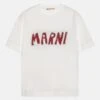 Marni Unisex - Print T-Shirt - White