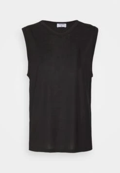 Filippa K V-Neck Tank- Top - Black -Zalando UK-Outlet 07a326f6bbdc4af39a8d8d699175c367