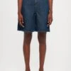 DONNOLA - Denim Shorts - Blu