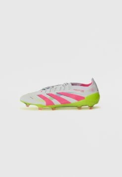 ADIDAS PERFORMANCE PREDATOR ELITE FIRM GROUND - Firm-ground Football Boots - Cloud White/lucid Pink/lucid Lemon