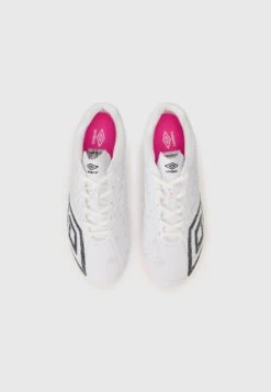 UMBRO VELOCITA DECIMO SQUAD - Firm-ground Football Boots - White/black/pink Glo -Zalando UK-Outlet 086cdf61df0c4ff9beb91b264133c35b