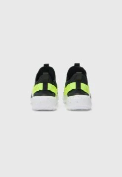 Nike Performance FLEX RUNNER 4 UNISEX - Road Running Shoes - Black/volt/white -Zalando UK-Outlet 087c879c82c641d49e9490328590654f