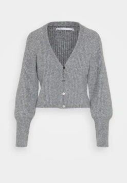 ONLY Onlallie Life Short Cardigan - Cardigan - Medium Grey Melange -Zalando UK-Outlet 095fec28efe44863a711a22b1aec5ddd
