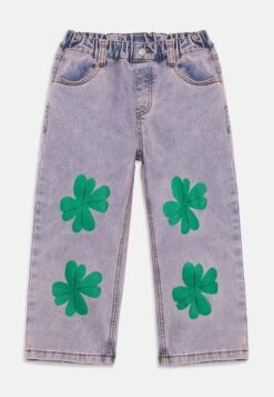 LUCKY CLOVER PANTS UNISEX - Straight Leg Jeans - Blue