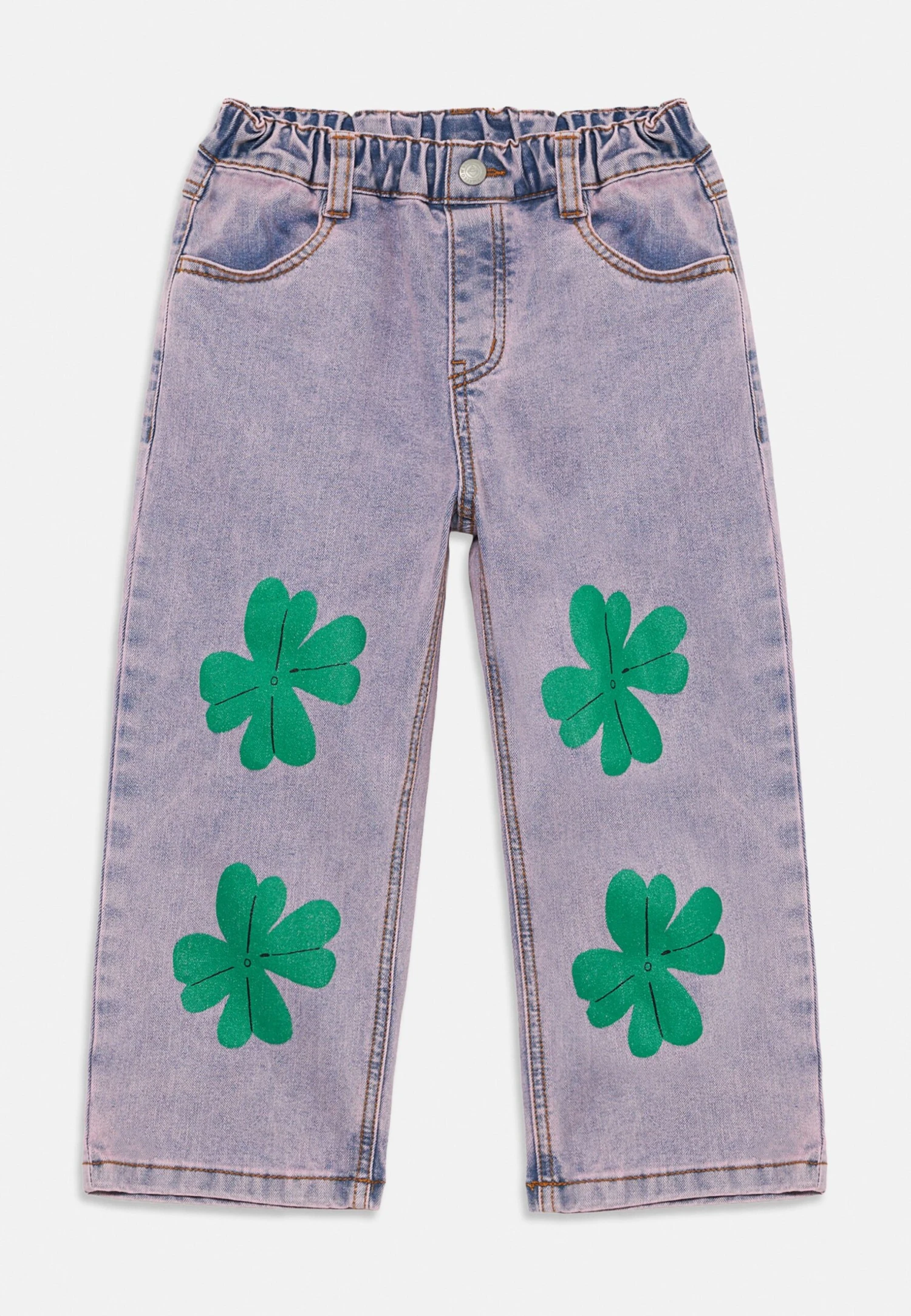 LUCKY CLOVER PANTS UNISEX - Straight Leg Jeans - Blue 1 LUCKY CLOVER PANTS UNISEX - Straight Leg Jeans - Blue