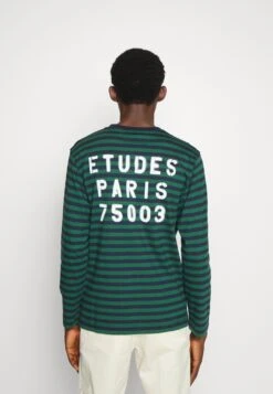 ETUDES Unisex - Long Sleeved Top - Dark Blue/Dark Green -Zalando UK-Outlet 0a68211a98fc495d84c89a36c40efc09