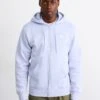Nike Sportswear CLUB HOODIE - Zip-up Sweatshirt - Ghost