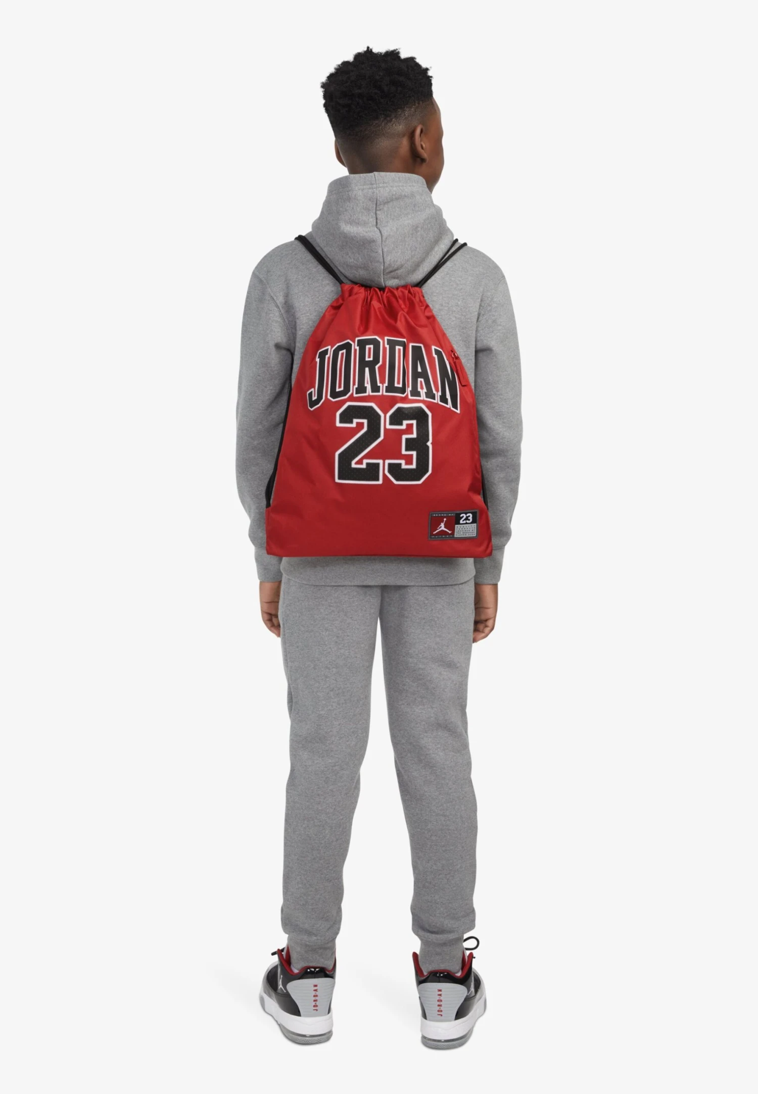 Jordan JAN GYM SACK UNISEX - Drawstring Sports Bag - Gym Red 2 Jordan JAN GYM SACK UNISEX - Drawstring Sports Bag - Gym Red - Image 2