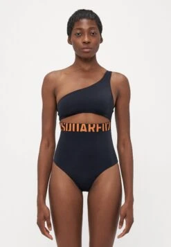 DSQUARED2 ONEPIECE - Swimsuit - Black/orange