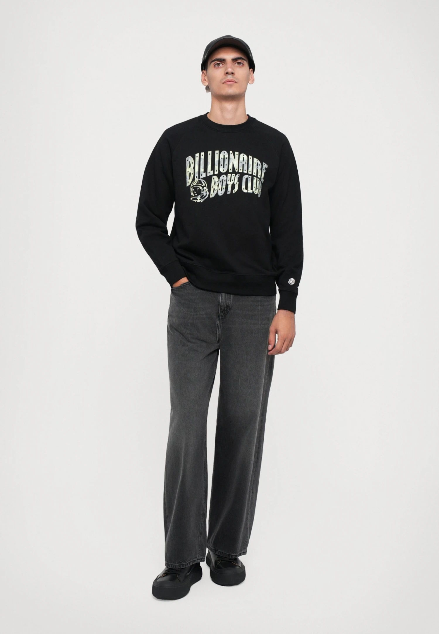 Billionaire Boys Club TRI TONE ARCH LOGO CREW NECK - Sweatshirt - Black 2 Billionaire Boys Club TRI TONE ARCH LOGO CREW NECK - Sweatshirt - Black - Image 2