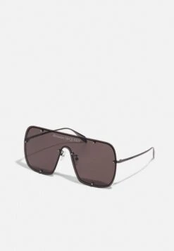 Alexander McQueen Unisex - Sunglasses - Ruthenium/Grey