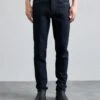 Emporio Armani POCKETS PANT - Straight Leg Jeans - Blue Denim