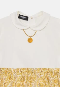 Versace ROMPERS BAROCCO MEDUSA NECKLACE PRINT - Day Dress - White/gold-coloured -Zalando UK-Outlet 0bff88e725cb41e7a091c7ed503b3050