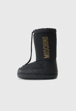 MOSCHINO Winter Boots - Black/gold-coloured