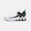 Nike Performance Giannis Immortality 2 - Basketball Shoes - White/Black/Barely Volt/Grey Fog
