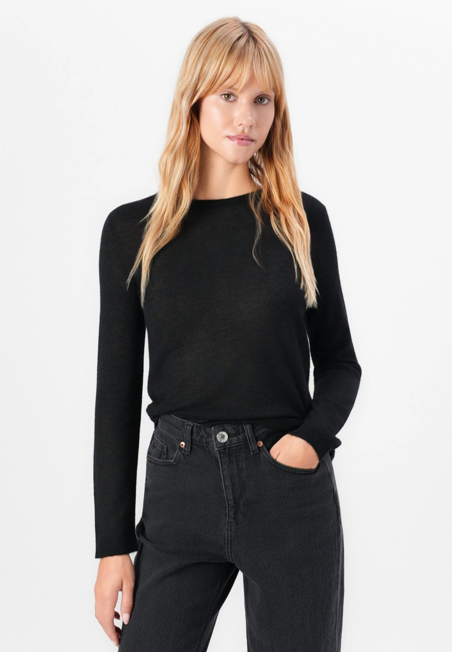 Vero Moda VMTESSA WIDE JEANS - Wide Leg - Dark Grey Denim 4 Vero Moda VMTESSA WIDE JEANS - Wide Leg - Dark Grey Denim - Image 4