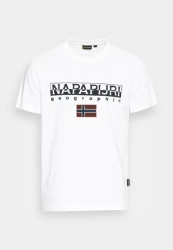 Napapijri S-Ayas - Print T-Shirt - Bright White -Zalando UK-Outlet 0e66d39917084ae0a4d803442c5100fd