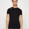 ICANIWILL Tri Blend Clean Tee Men - Print T-Shirt - Black