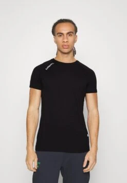 ICANIWILL Tri Blend Clean Tee Men - Print T-Shirt - Black