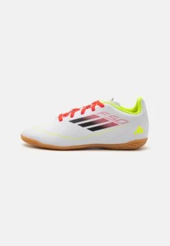ADIDAS PERFORMANCE F50 CLUB IN UNISEX - Indoor Football Boots - Footwear White/core Black/solar Yellow