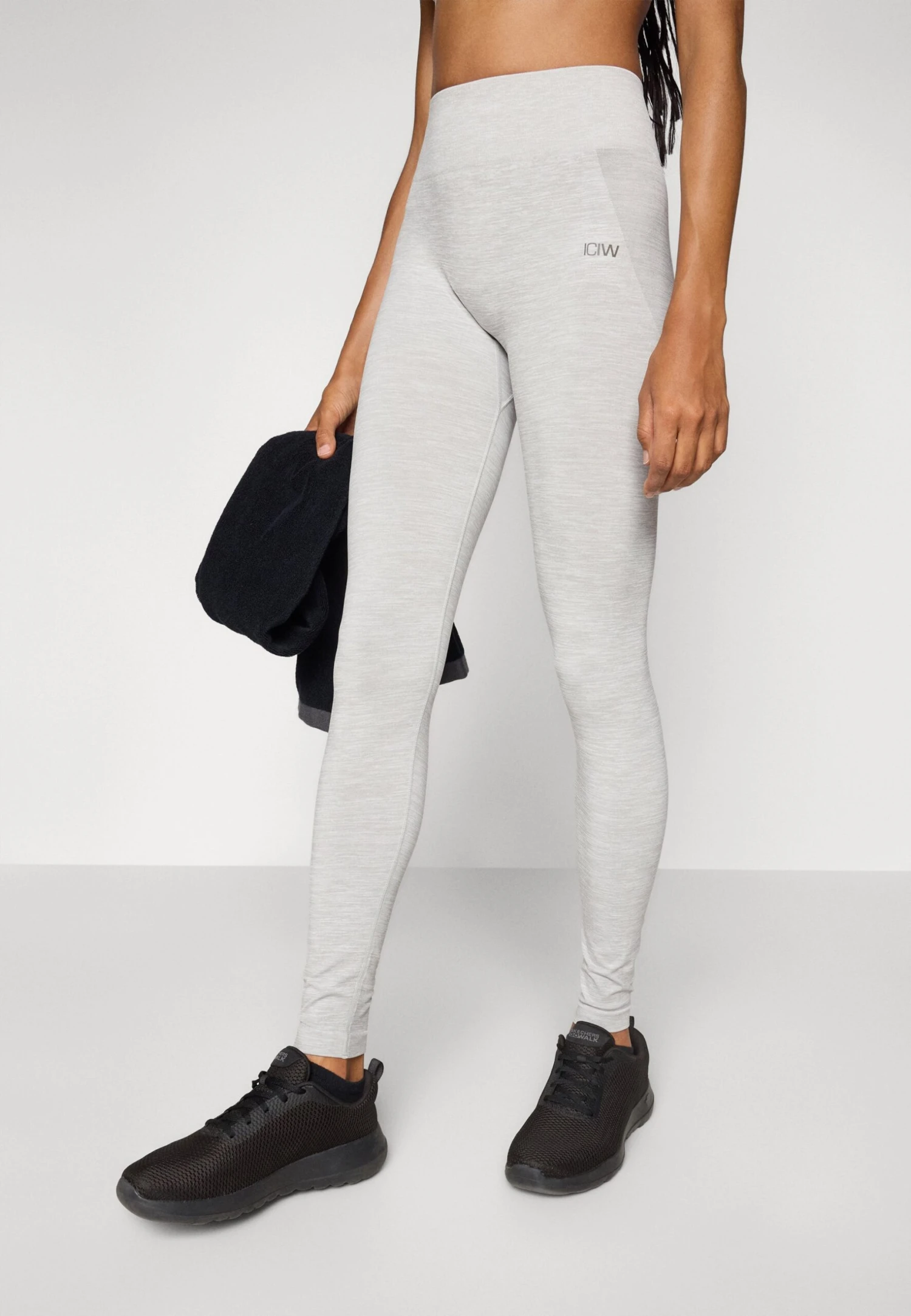 ICANIWILL SMOOTH SEAMLESS - Leggings - Light Grey 4 ICANIWILL SMOOTH SEAMLESS - Leggings - Light Grey - Image 4