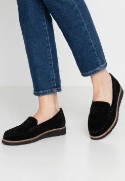 Anna Field Comfort Leather - Slip-Ons - Black
