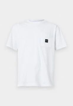 HUF BOX LOGO POCKET TEE UNISEX - Basic T-shirt - Black -Zalando UK-Outlet 10b120f0615b4fec8451d0dc94509163