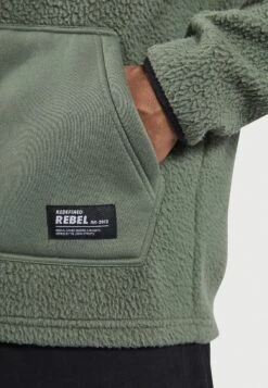Redefined Rebel ELMER - Fleece Jacket - Thyme -Zalando UK-Outlet 10f21db4170f4a9a9bfc26b32d89e7cb