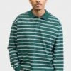 Redefined Rebel WESLEY POLO TEE OVERSIZED FIT - Polo Shirt - Rain Forest