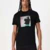 Weekend Offender LONDON CALLING - Print T-shirt - Black