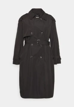 Vero Moda Curve Vmramonna - Trenchcoat - Black