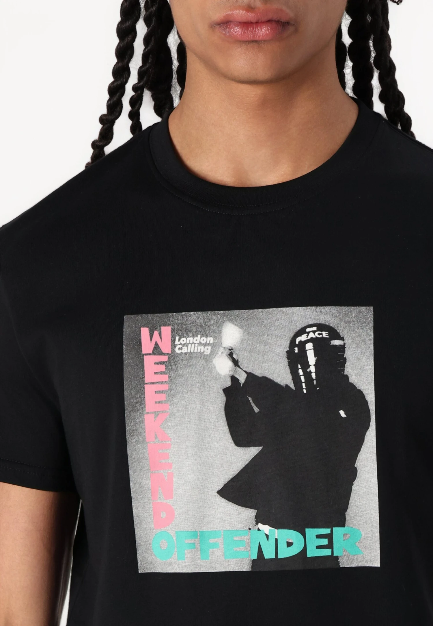 Weekend Offender LONDON CALLING - Print T-shirt - Black 6 Weekend Offender LONDON CALLING - Print T-shirt - Black - Image 6